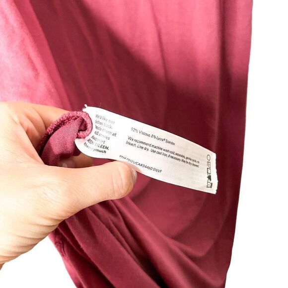Eileen Fisher Women's Rose Midi Jersey Lagenlook - Picture 9 of 11